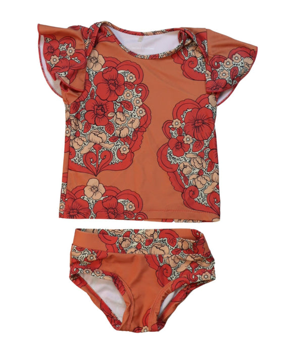 A Multicolour Swim Sets from Mini Rodini in size 6-12M for girl. (Front View)