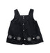 A Black Sleeveless Dresses from Bonpoint in size 4T for girl. (Back View)