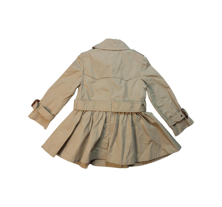 A Beige Coats from Polo Ralph Lauren in size 2T for girl. (Back View)