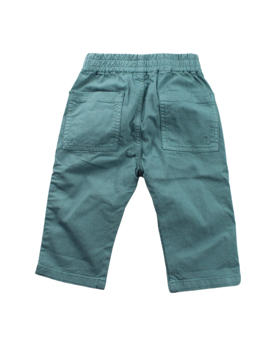 A Green Casual Pants from Bonpoint in size 6-12M for boy. (Back View)