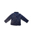 A Navy Puffer/Quilted Jackets from Moncler in size 4T for girl. (Back View)