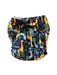 A Multicolour Cloth Diapers from Thirsties in size O/S for neutral. (Front View)