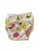 A White Cloth Diapers from Charlie Banana in size O/S for neutral. (Front View)