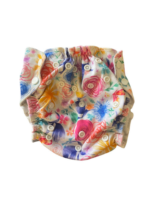 A Multicolour Cloth Diapers from Apple Cheeks in size O/S for neutral. (Front View)