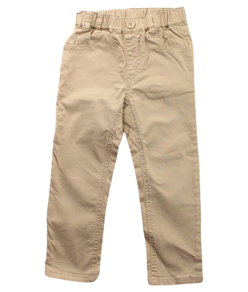 A Beige Casual Pants from Miki House in size 2T for boy. (Front View)