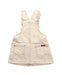 A White Overall Dresses from Seed in size 18-24M for girl. (Back View)