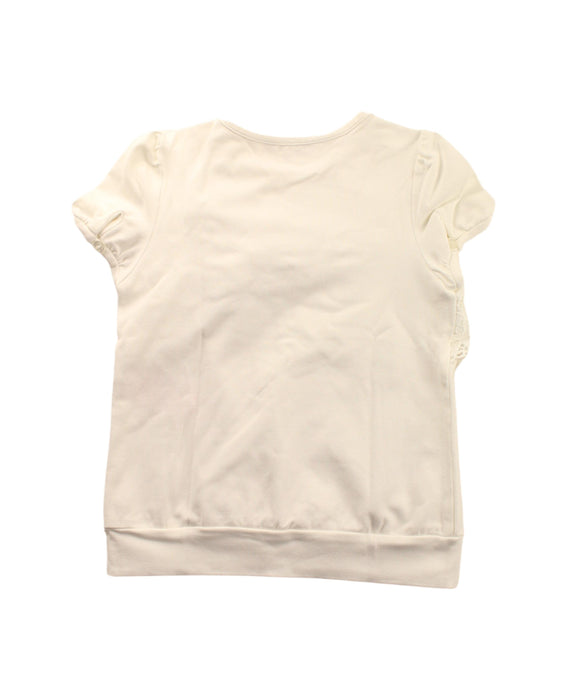 A White Short Sleeve Tops from Nicholas & Bears in size 3T for girl. (Back View)