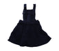 A Navy Overall Dresses from Petit Bateau in size 4T for girl. (Back View)