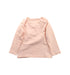 A Pink Long Sleeve T Shirts from Momonittu in size 4T for girl. (Back View)