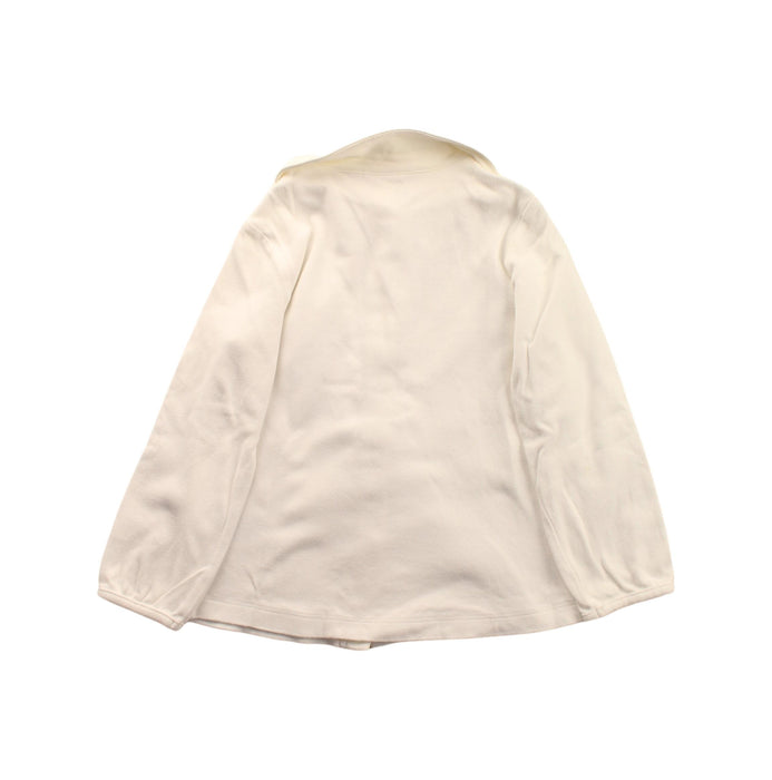 A White Long Sleeve Shirts from Momonittu in size 4T for girl. (Back View)