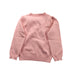 A Pink Knit Sweaters from Momonittu in size 4T for girl. (Back View)