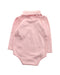 A Pink Long Sleeve Bodysuits from Ralph Lauren in size 6-12M for girl. (Back View)