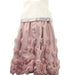 A Pink Sleeveless Dresses from Monsoon in size 2T for girl. (Back View)