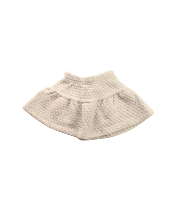 A White Short Skirts from Petit Bateau in size 4T for girl. (Back View)