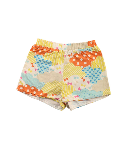 A Multicolour Shorts from Naomi Wear in size 4T for girl. (Front View)