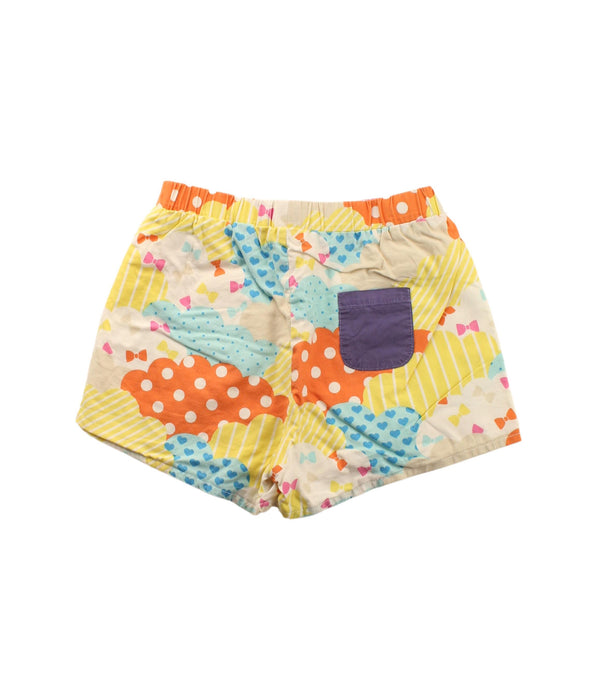 A Multicolour Shorts from Naomi Wear in size 4T for girl. (Back View)