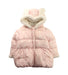 A Pink Puffer/Quilted Coats & Outerwear from Happyland in size 2T for girl. (Front View)