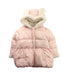 A Pink Puffer/Quilted Coats & Outerwear from Happyland in size 2T for girl. (Front View)