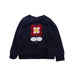 A Blue Crewneck Sweatshirts from Jacadi in size 4T for girl. (Front View)