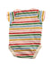 A Multicolour Short Sleeve Bodysuits from Little Green Radicals in size 0-3M for boy. (Back View)