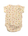 A Ivory Short Sleeve Bodysuits from Little Green Radicals in size 0-3M for neutral. (Back View)