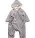 A Blue Long Sleeve Jumpsuits from Petit Bateau in size 0-3M for boy. (Front View)