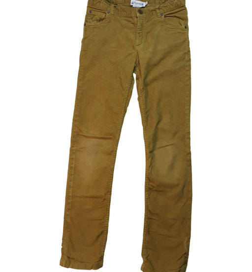 A Brown Jeans from Bonpoint in size 10Y for girl. (Front View)