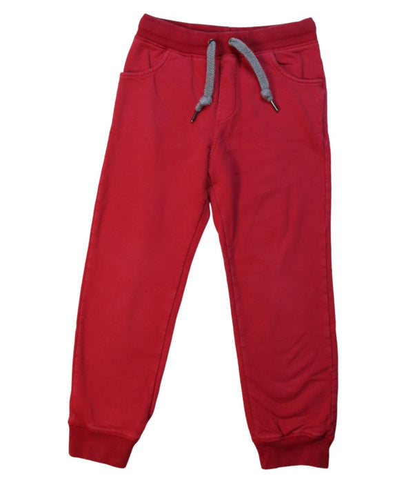 A Red Sweatpants from Fendi in size 6T for boy. (Front View)