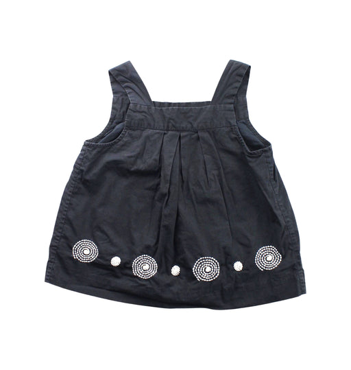 A Black Sleeveless Dresses from Bonpoint in size 4T for girl. (Front View)