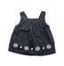 A Black Sleeveless Dresses from Bonpoint in size 4T for girl. (Front View)