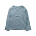 A Blue Pyjama Sets from Mori in size 4T for girl. (Front View)