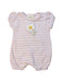 A Pink Short Sleeve Rompers from Albetta in size 6-12M for girl. (Front View)