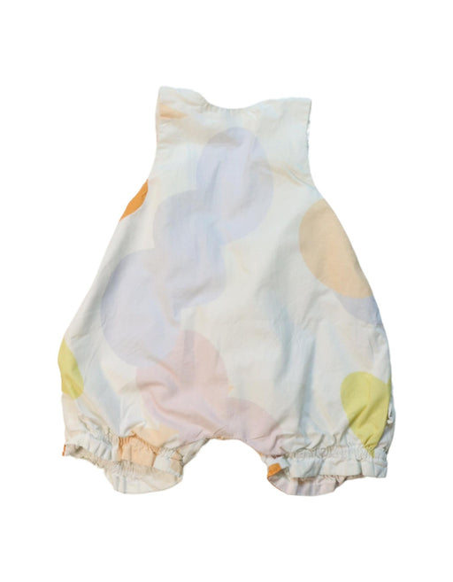 A Multicolour Sleeveless Rompers from Mimi Mono in size 6-12M for girl. (Front View)