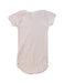A Beige Short Sleeve Bodysuits from Petit Bateau in size 3-6M for girl. (Back View)