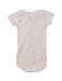 A Beige Short Sleeve Bodysuits from Petit Bateau in size 3-6M for girl. (Back View)