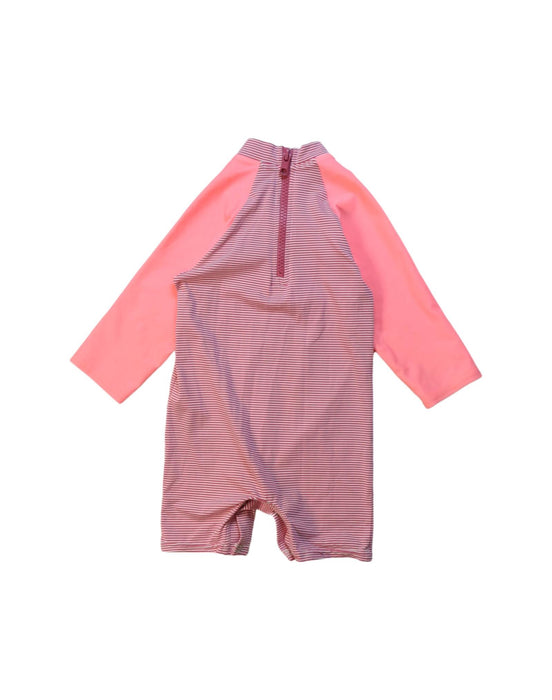 A Multicolour Swimsuits from Petit Bateau in size 6-12M for girl. (Back View)