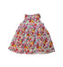 A Multicolour Sleeveless Dresses from DPAM in size 12-18M for girl. (Back View)