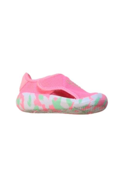 A Pink Sandals from Adidas in size 12-18M for girl. (Front View)
