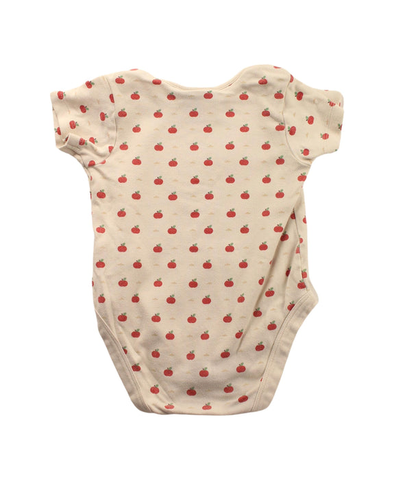 A Beige Short Sleeve Bodysuits from Little Green Radicals in size 12-18M for neutral. (Back View)