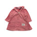 A Pink Long Sleeve Dresses from Petit Bateau in size 0-3M for girl. (Front View)