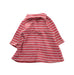 A Pink Long Sleeve Dresses from Petit Bateau in size 0-3M for girl. (Back View)