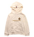 A White Hooded Sweatshirts from Tommy Hilfiger in size 5T for girl. (Front View)