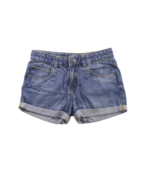 A Blue Shorts from Vertbaudet in size 8Y for girl. (Front View)