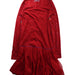 A Red Long Sleeve Dresses from Desigual in size 11Y for girl. (Back View)