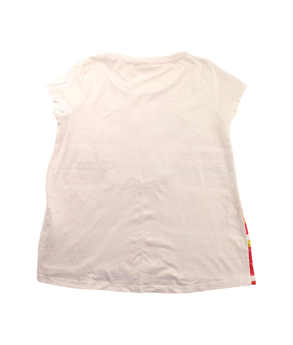 A White Short Sleeve T Shirts from Desigual in size 9Y for girl. (Back View)