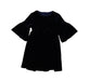 A Black Long Sleeve Dresses from little Mo & Co. in size 4T for girl. (Front View)