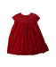 A Red Short Sleeve Dresses from Polo Ralph Lauren in size 4T for girl. (Front View)