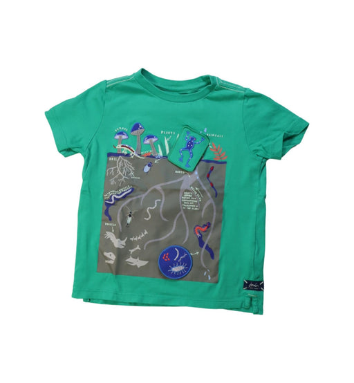 A Multicolour Short Sleeve T Shirts from Joules in size 4T for boy. (Front View)