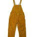 A Yellow Long Overalls from Petit Bateau in size 3T for girl. (Front View)