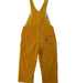 A Yellow Long Overalls from Petit Bateau in size 3T for girl. (Back View)